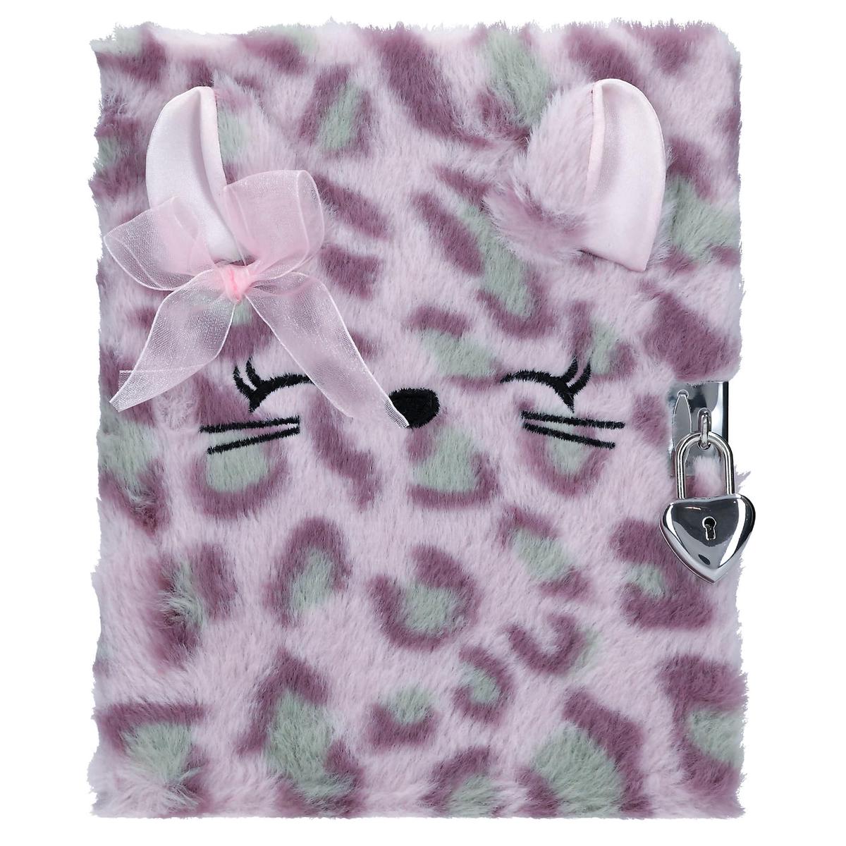 Topmodel - Cosy Cat Diary With Lock Lilac (0414200)