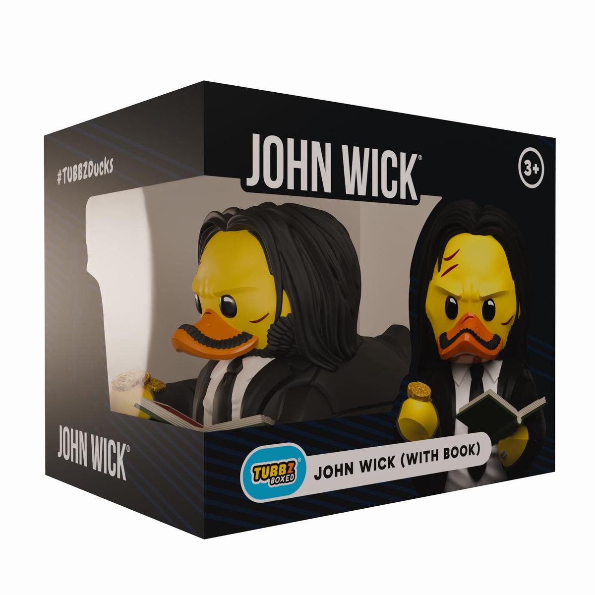 TUBBZ Boxed Edition: John Wick Cosplaying Rubber Duck Vinyl Figure  Official Collectible for Fans of John Wick