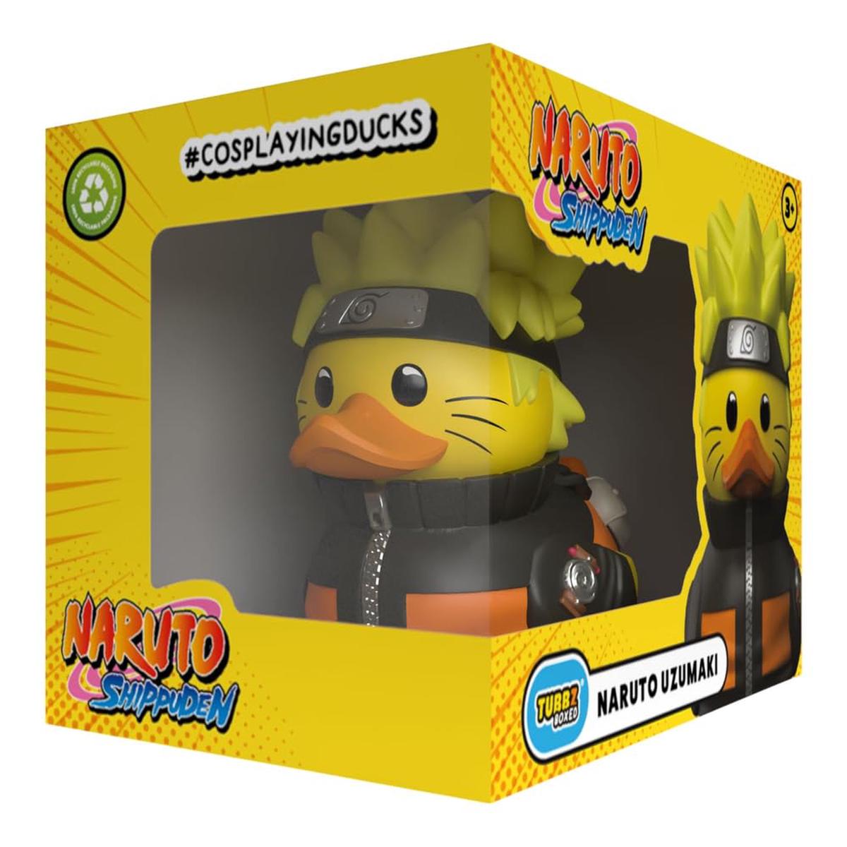 TUBBZ Boxed Edition: Naruto Shippuden - Naruto Uzumaki Cosplaying Rubber Duck Vinyl Figure