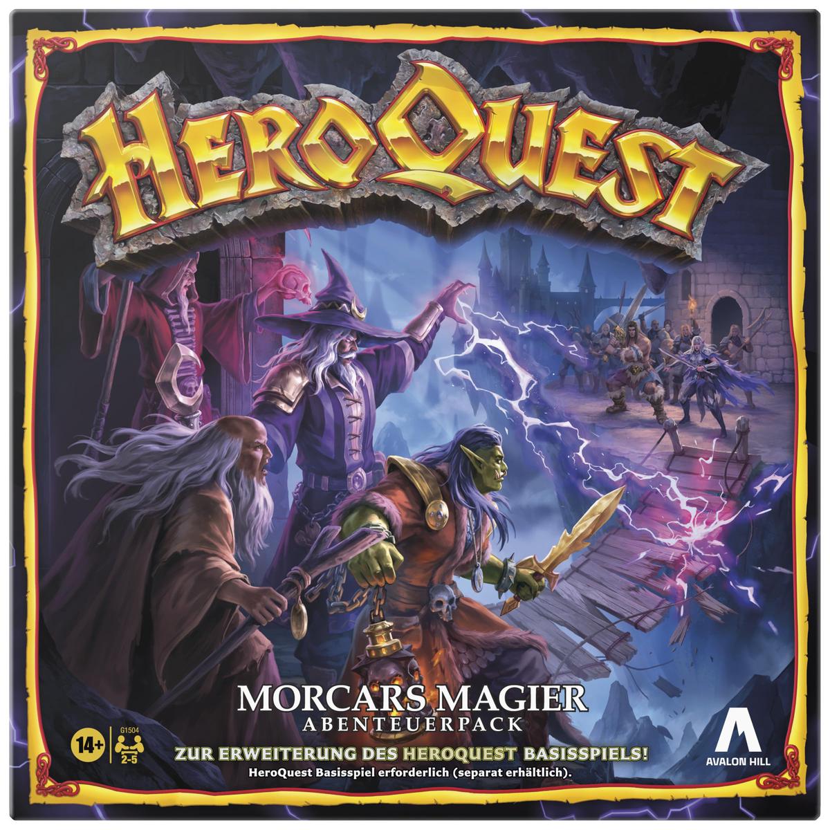 Avalon Hill HeroQuest Wizards of Morcar Quest Pack (Requires HeroQuest Game System) - Deutsche Version