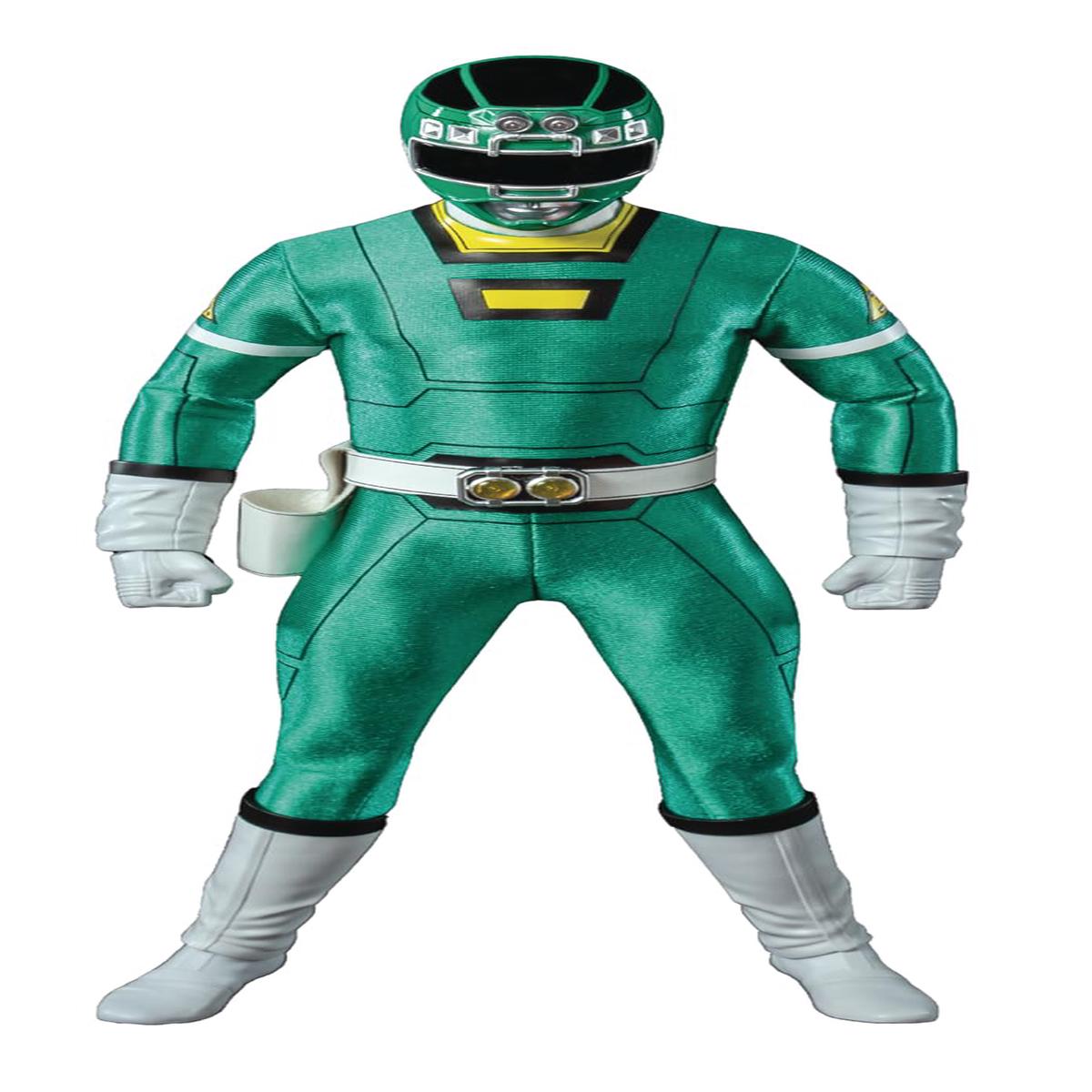 Power Rangers Turbo: FigZero Green Turbo Ranger 1:6 Scale Action Figure