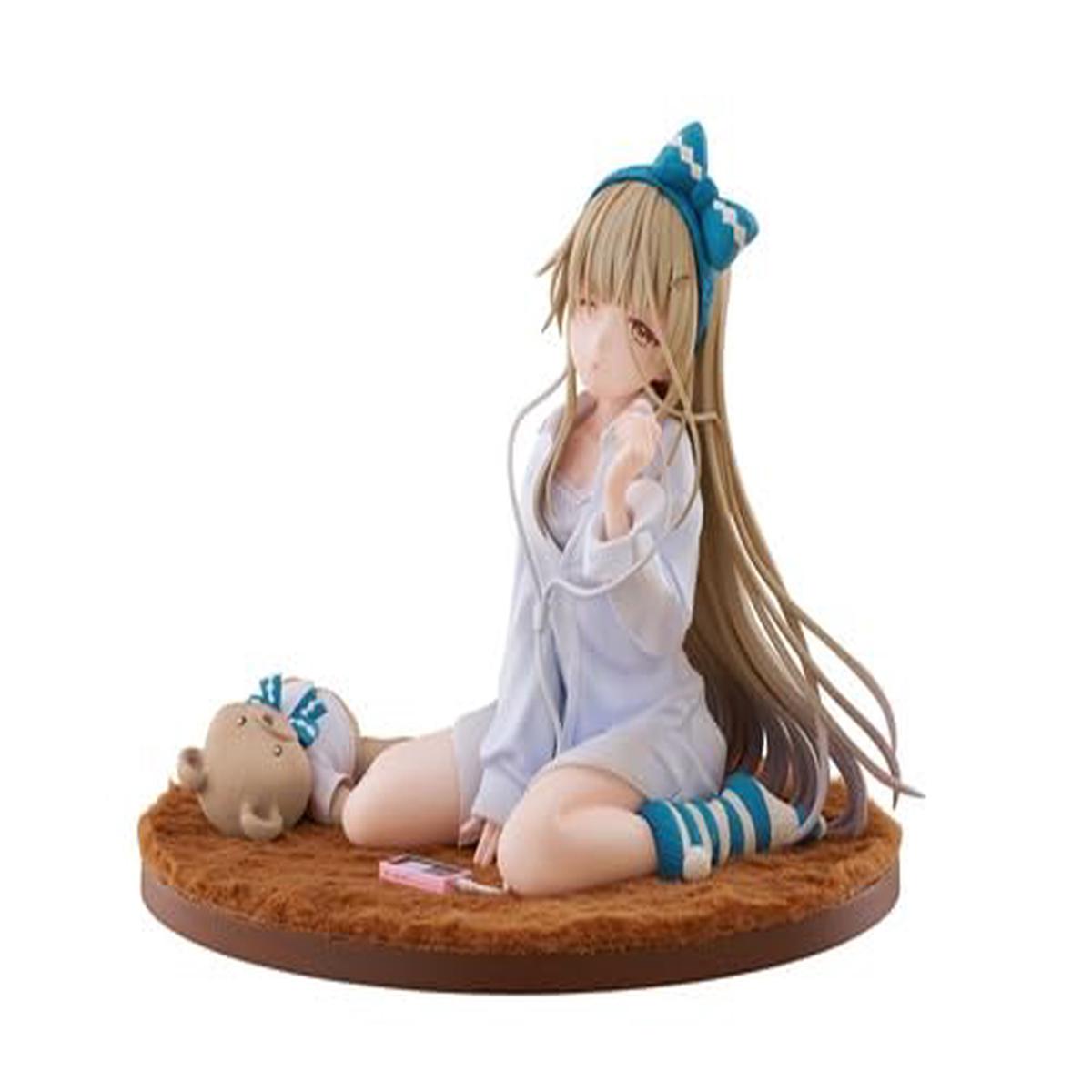 The Angel Next Door Spoils Me Rotten F:Nex Pvc Statue 1/7 Mahiru Shiina Relax Ver. 14 Cm