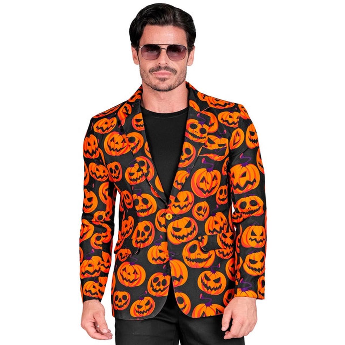Widmann Pumpkin Party Fashion Jacket (Jacket) (XL) Orange