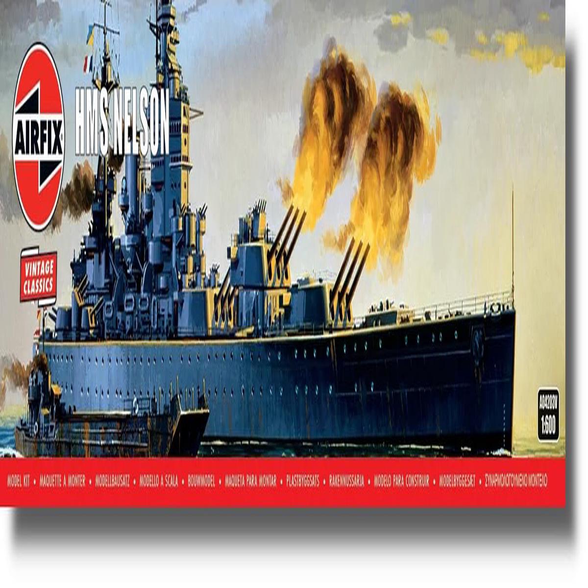 Airfix 984203-1/600 HMS Nelson - Scale 1:600