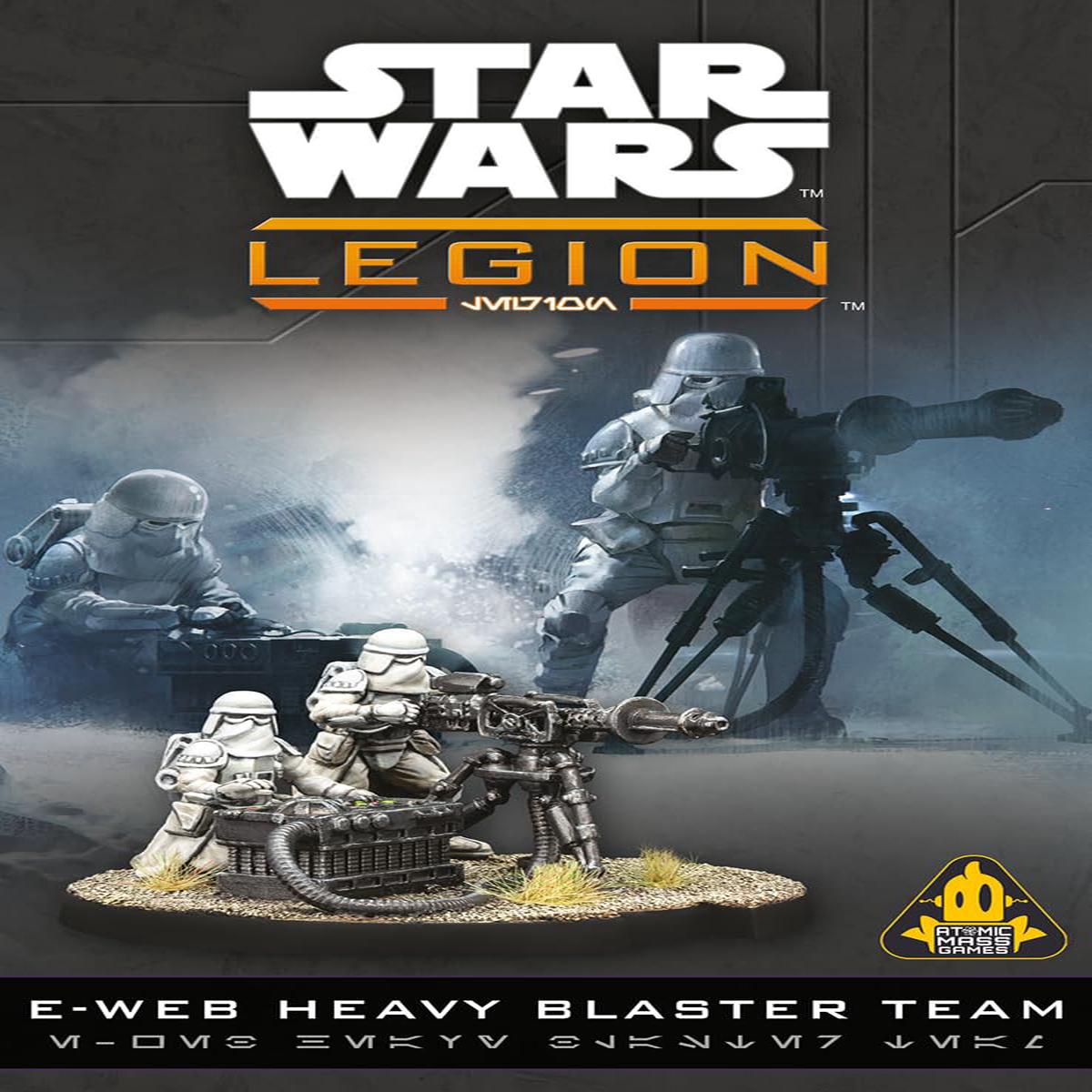 Asmodee | Star Wars: Legion - E-Web Heavy Blaster Team | Miniatures Game | Ages 14+ | 2 Players | 90 Minutes Playing Time