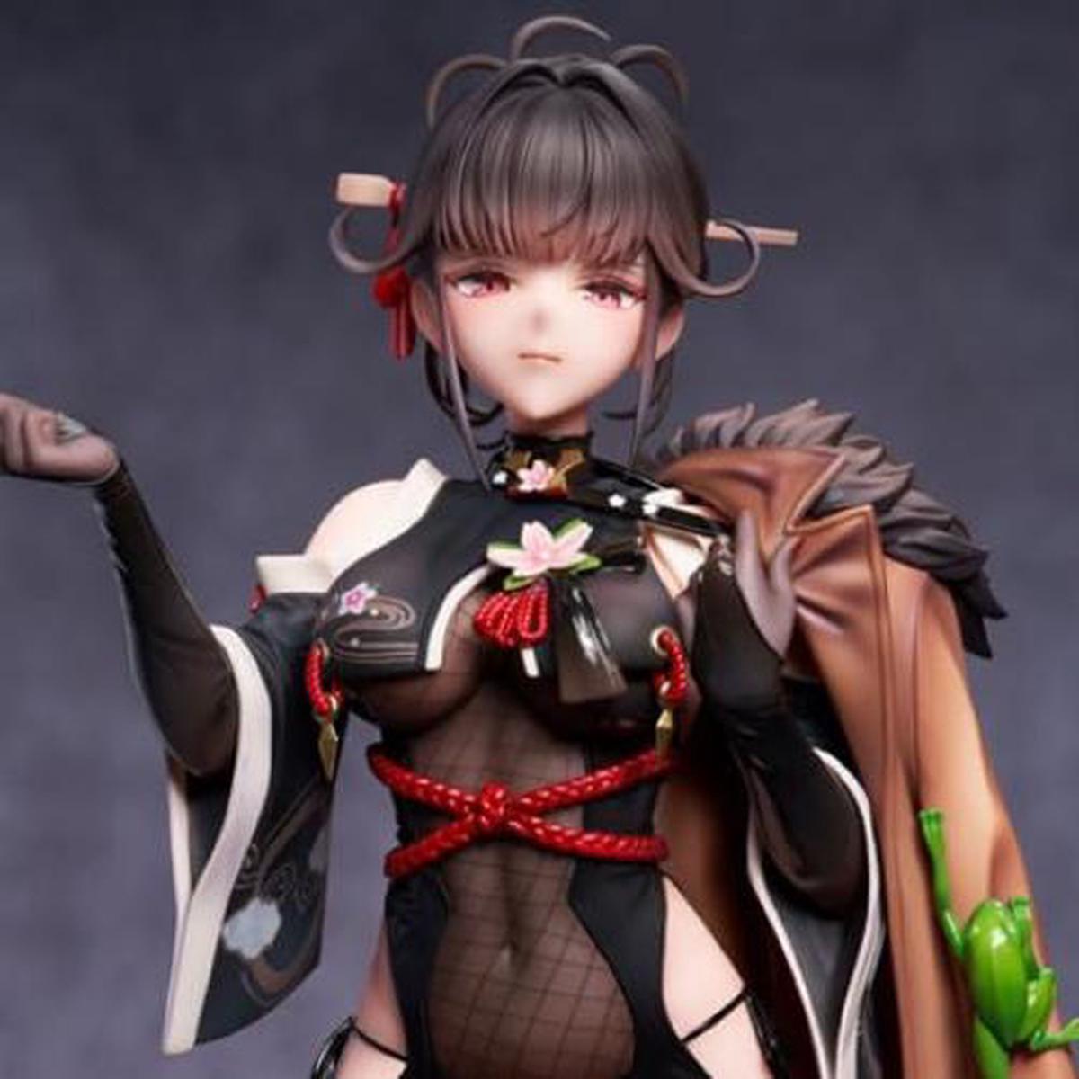 Hobby Sakura, Dea della vittoria: Nikke Sakura, Kuroya, altezza totale: ca. 250 mm (base compresa), PVC, ABS, scala 1/7, statuetta completa dipinta