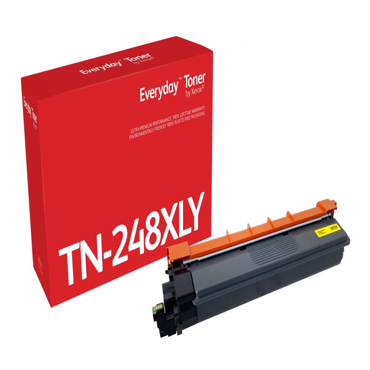 Xerox Everyday Compatible Brother TN248XL Yellow Toner, High Capacity