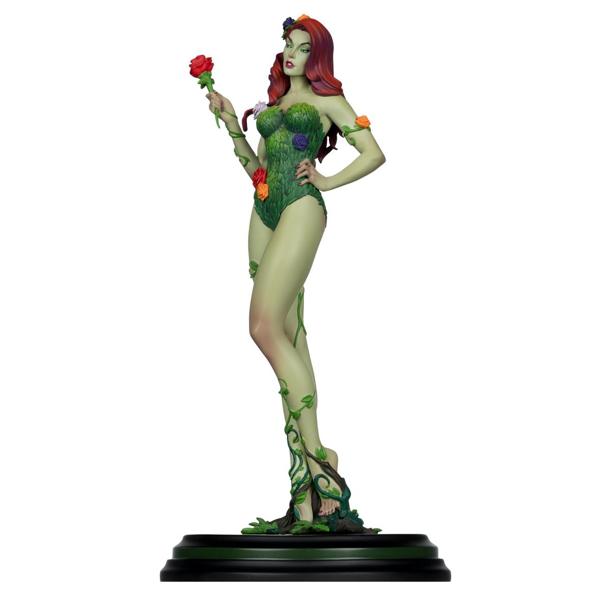 McFarlane DC Direct Poison Ivy di J. Scott Campbell (DC Cover Girls) Statua giocattolo in resina scala 1:8