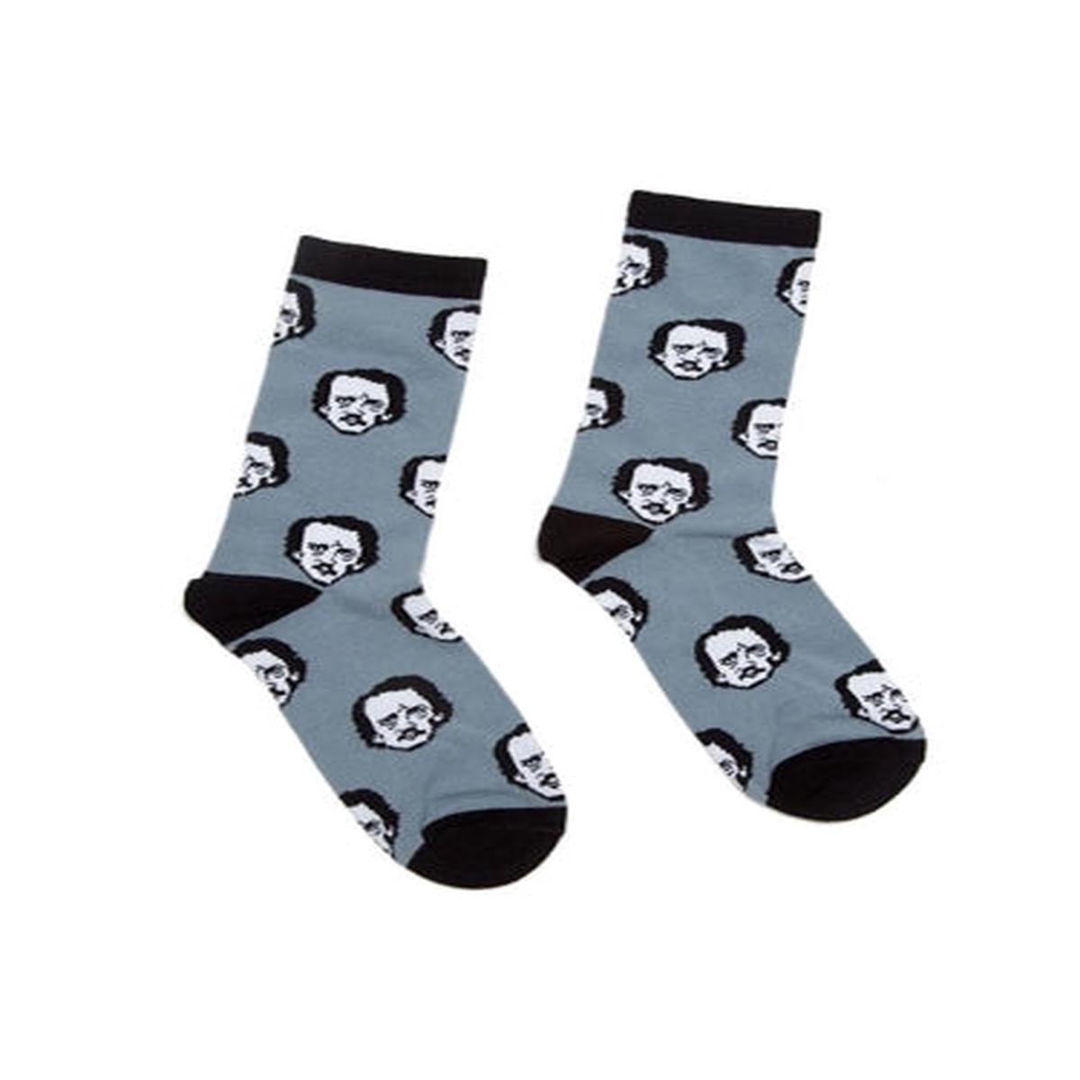 Edgar Allan Poe-Ka Dots Socks Large