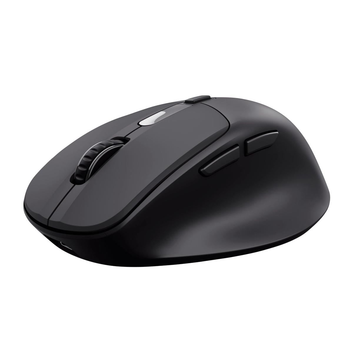 Zevo Fast Rech Multi-Wrls Mouse Blk