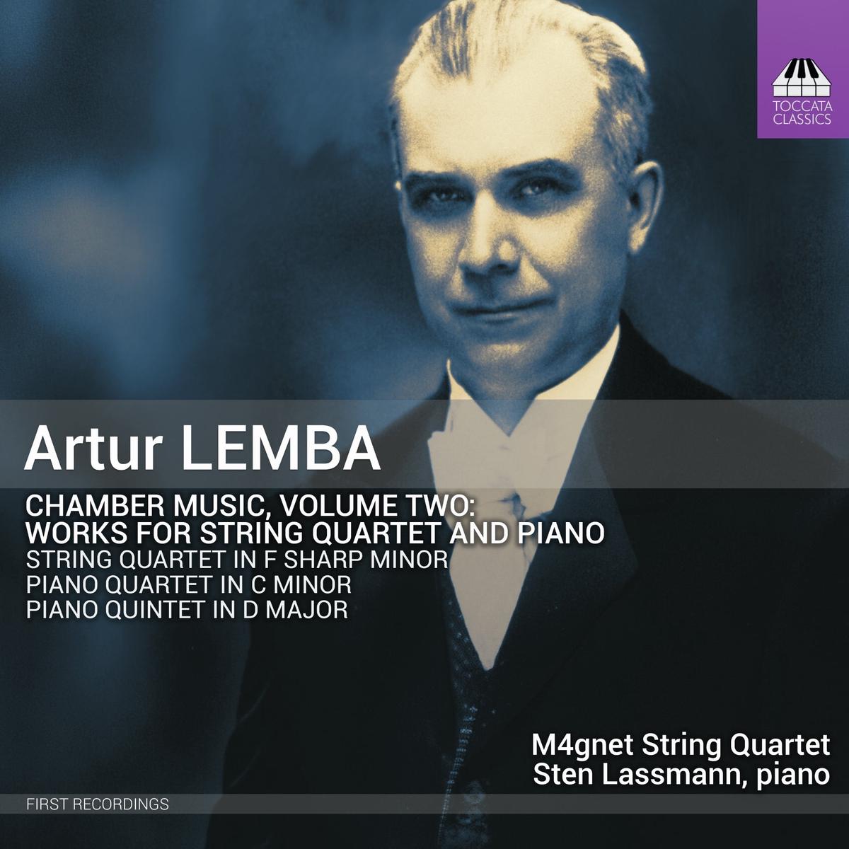 Artur Lemba: Chamber Music: Works for String Quartet and Piano - Volume 2