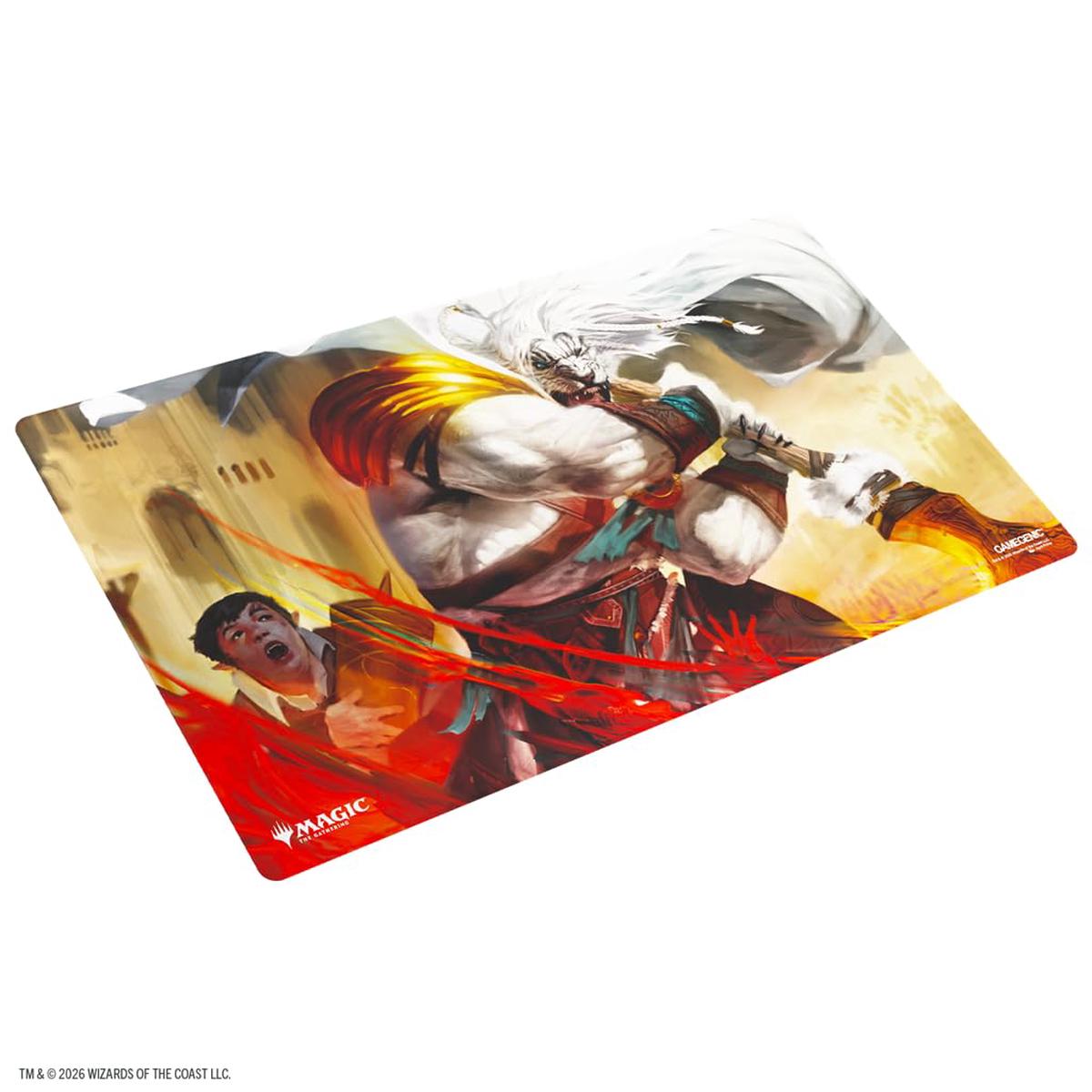 Gamegenic | Magic: The Gathering | Secrets of Strixhaven Prime Playmat - Ajani's Response