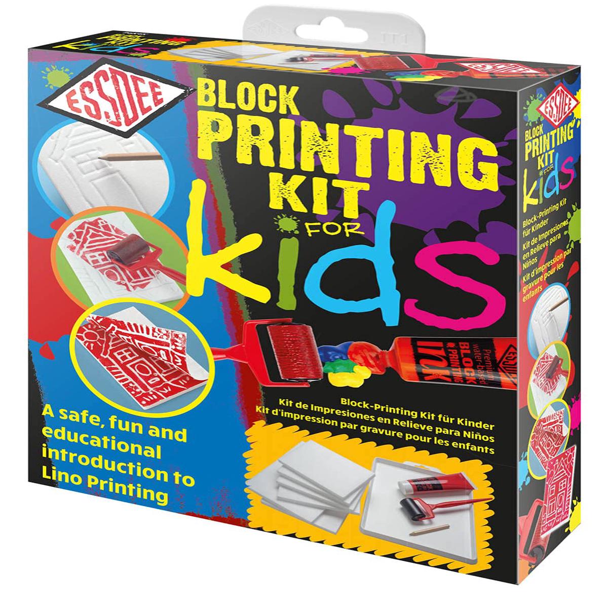 Essdee - Essdee Blokdruk Kit voor Kids