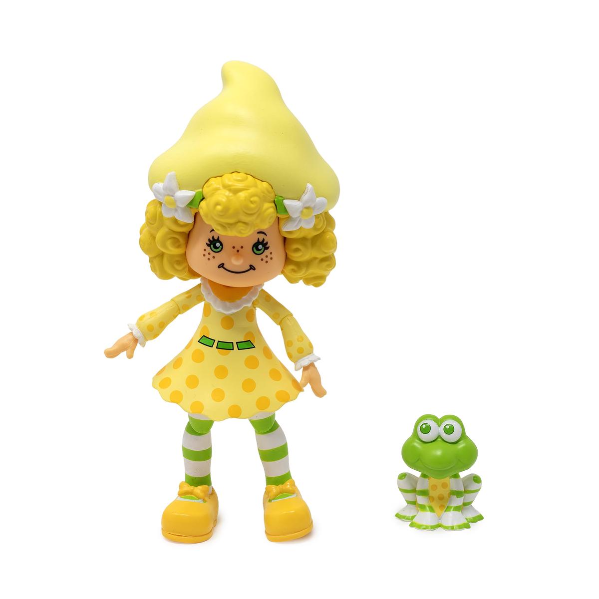 Boss Fight Studio Classic Strawberry Shortcake Lemon Meringue Actionfigur - Sammlerstck, duftende Figur mit abnehmbarem Hut und Tierbegleiter - Mastab 1:12