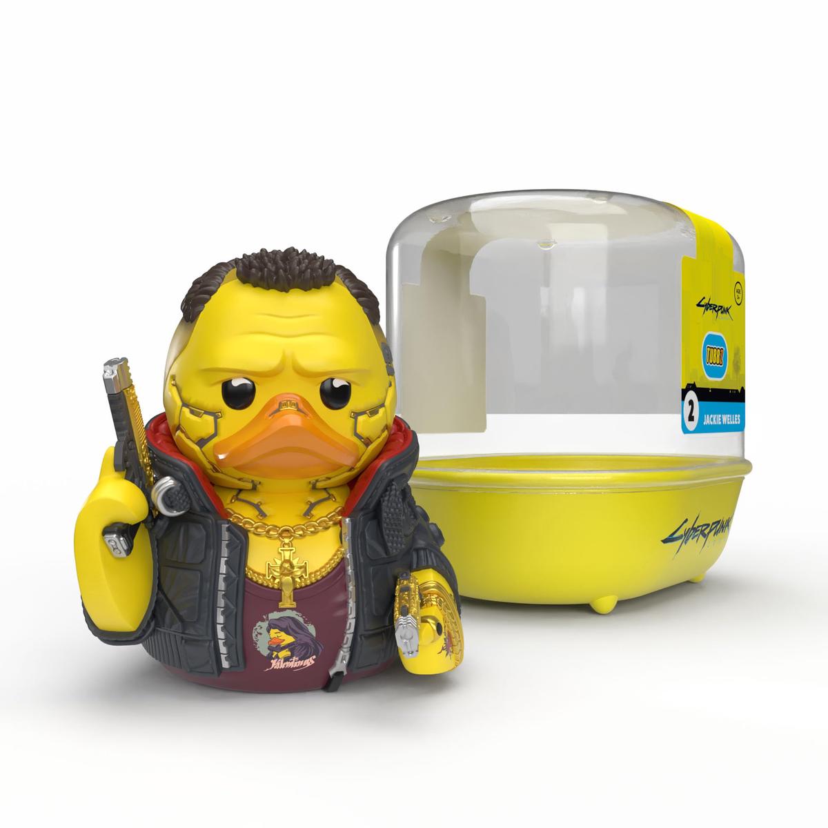 TUBBZ First Edition: Cyberpunk 2077 - Jackie Welles Cosplaying Rubber Duck Vinyl Figure
