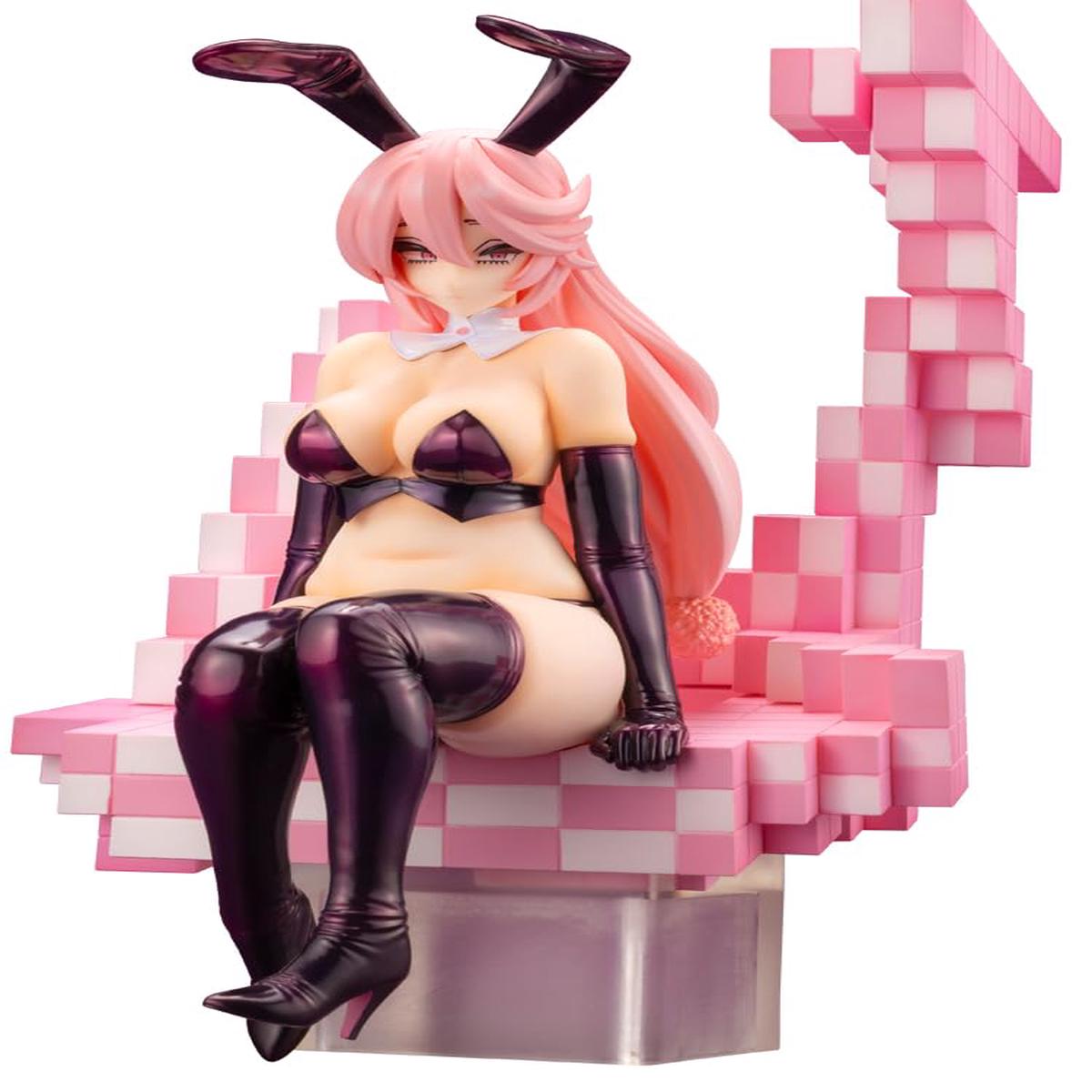 Kotobukiya Original Illustrator Deceived Rabbit, Sitting Bunny by Kafan, 1/7 Scale, PVC Pre-painted Complete Figure