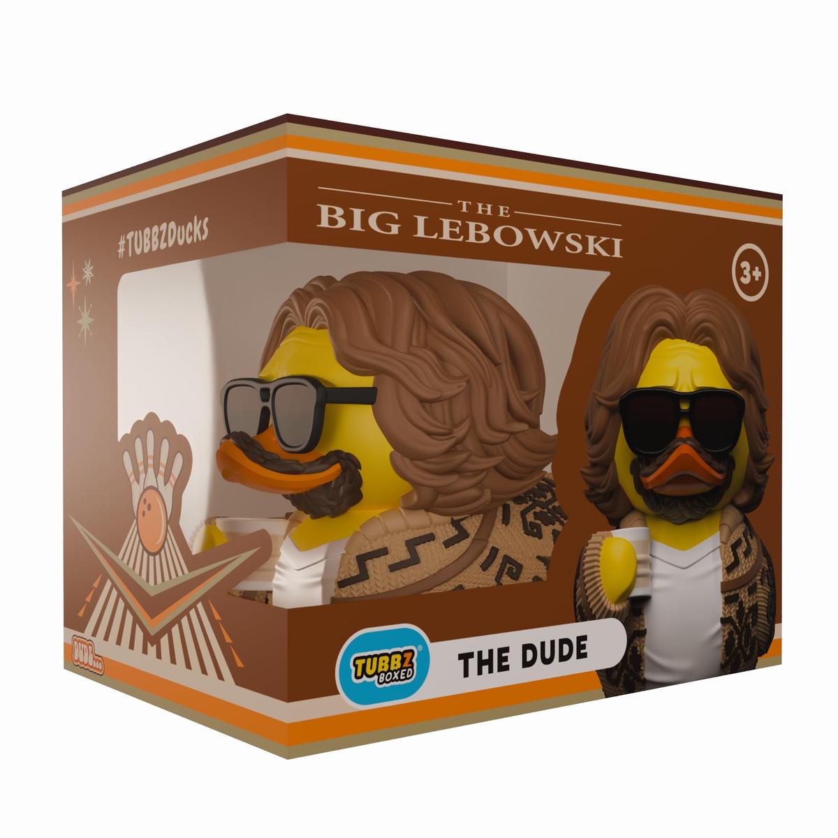 TUBBZ Boxed Edition: The Big Lebowski - The Dude Cosplaying Rubber Duck Vinyl Figure  Official Collectible for Fans of Big Lebowski