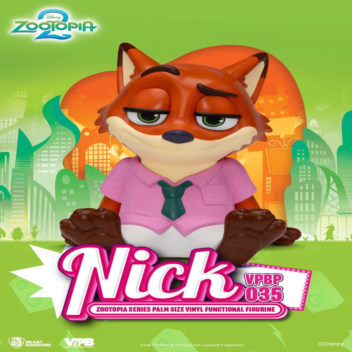 Zootopia Piggy Vinyl Bank Nick 15 Cm