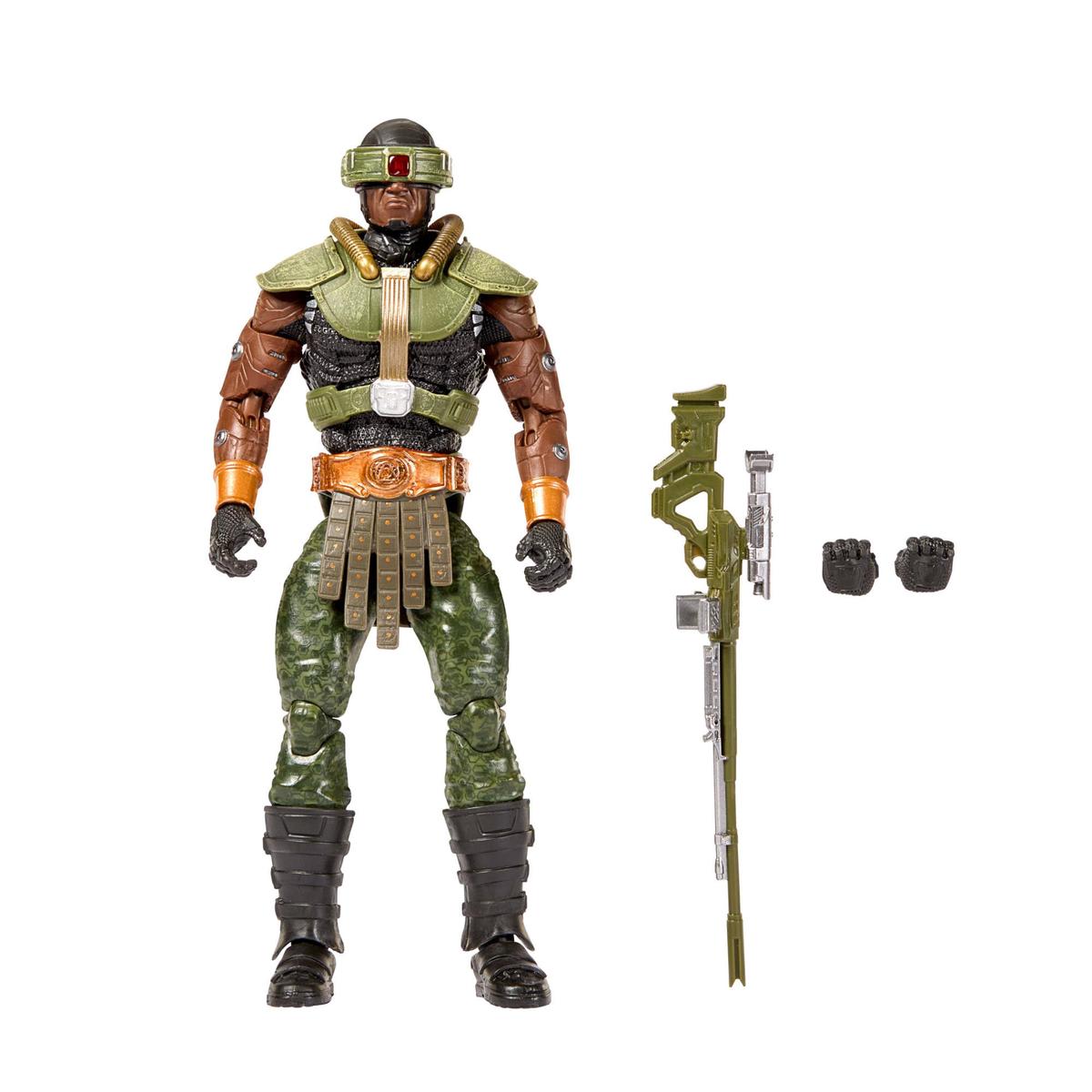 Masters of the Universe Chronicles - Tri-Klops, action figure del cattivo a tre occhi del film del 2026 in scala 1:12, ispirato a Kojo Attah e con design accurato, 6+ anni, JKJ24