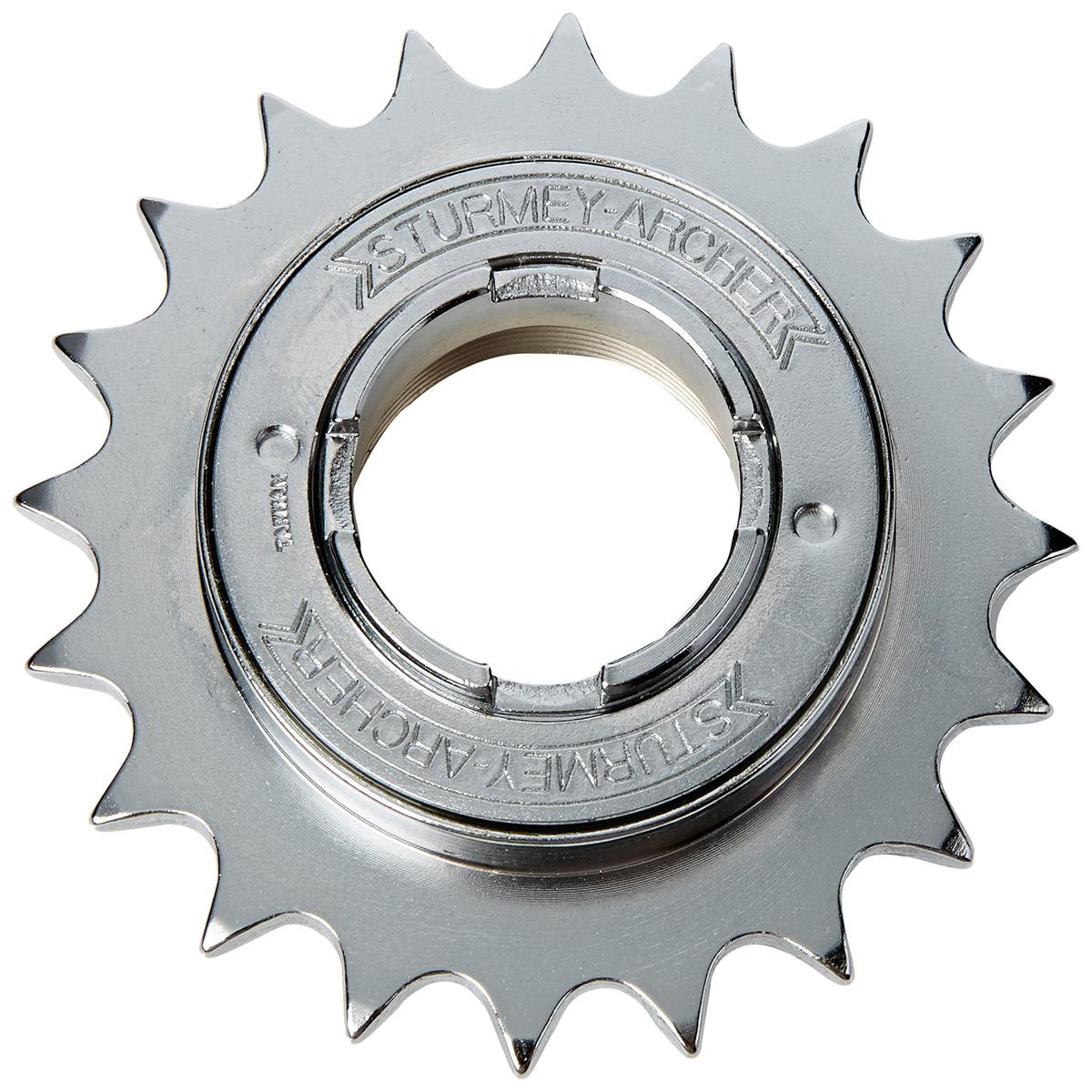 Sturmey Archer - Ruota Libera 20 Denti, 1/2" x 1/8", Colore: Argento