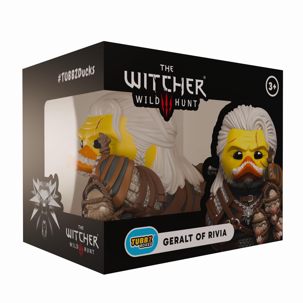 TUBBZ Boxed Edition: The Witcher - Geralt of Rivia Cosplaying Rubber Duck Vinyl Figure  Official Collectible for Fans of Witcher
