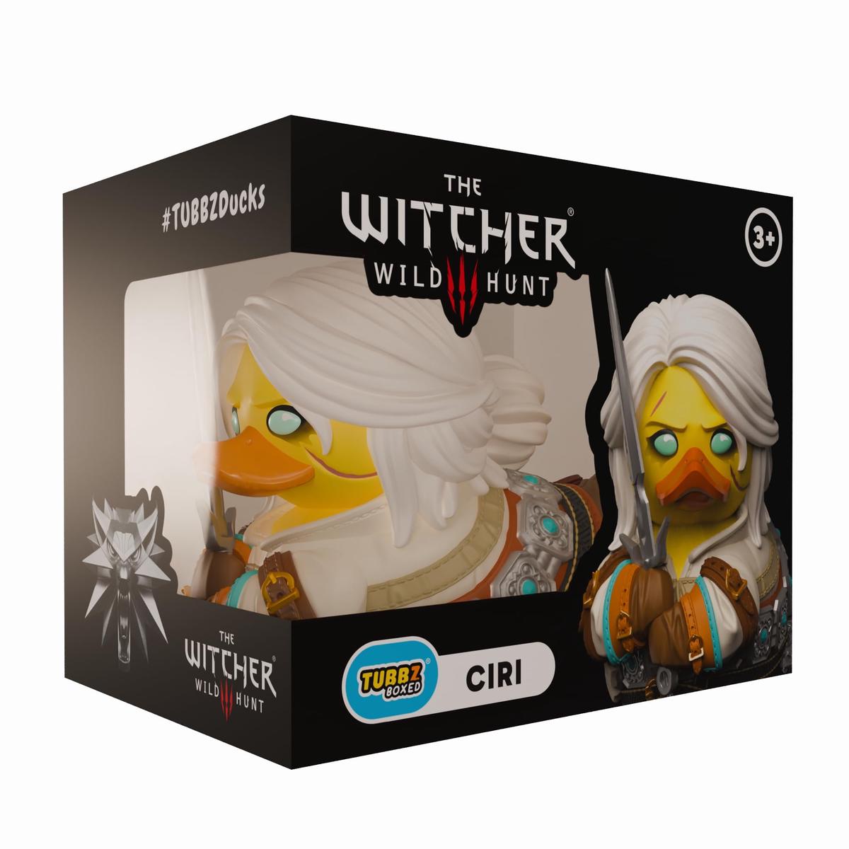 TUBBZ Boxed Edition: The Witcher - Ciri Cosplaying Rubber Duck Vinyl Figure  Official Collectible for Fans of Witcher