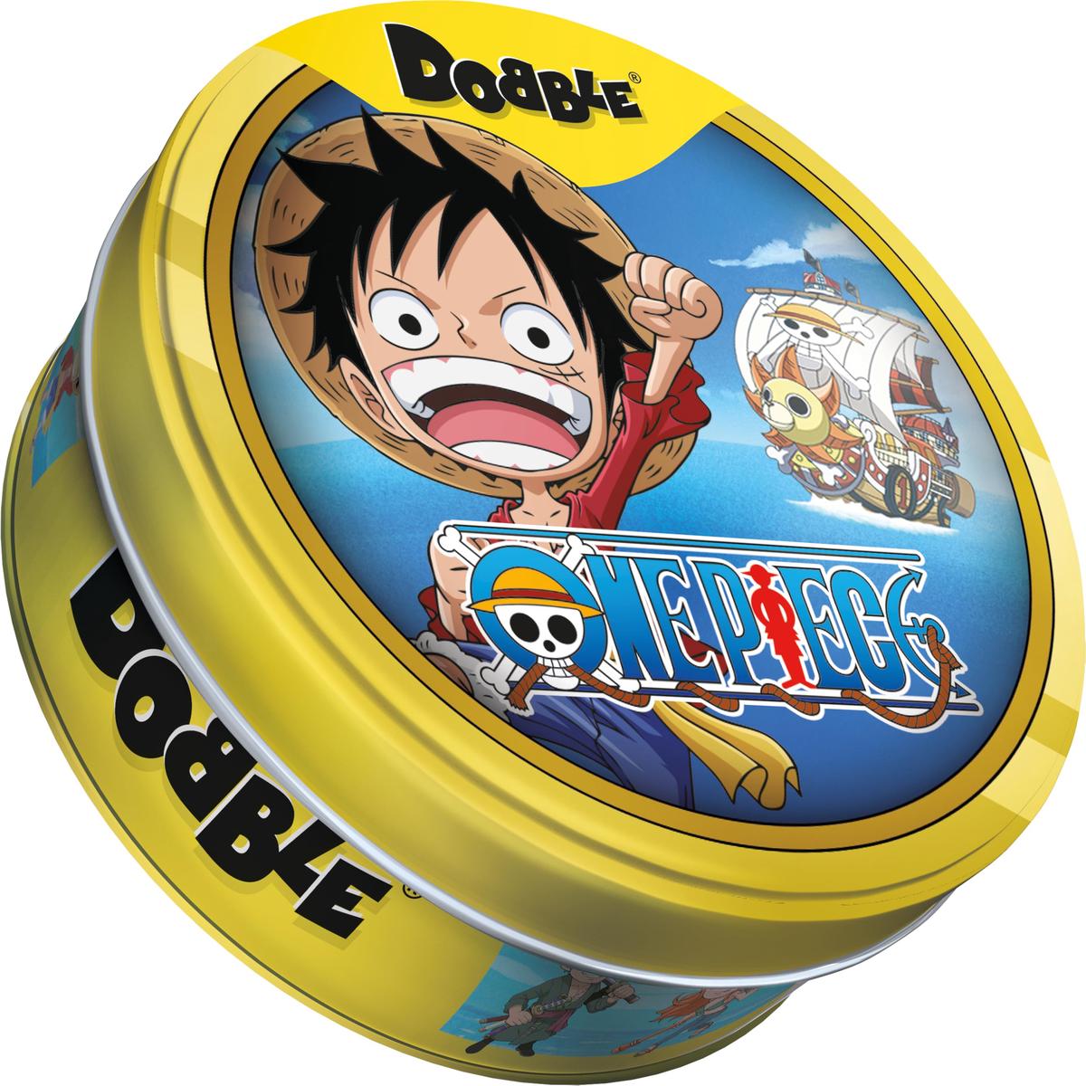Asmodee | Dobble One Piece | Family Quick Reaction Card Game | Ages 6+ | 2-8 Players | 15 Minutes Playing Time