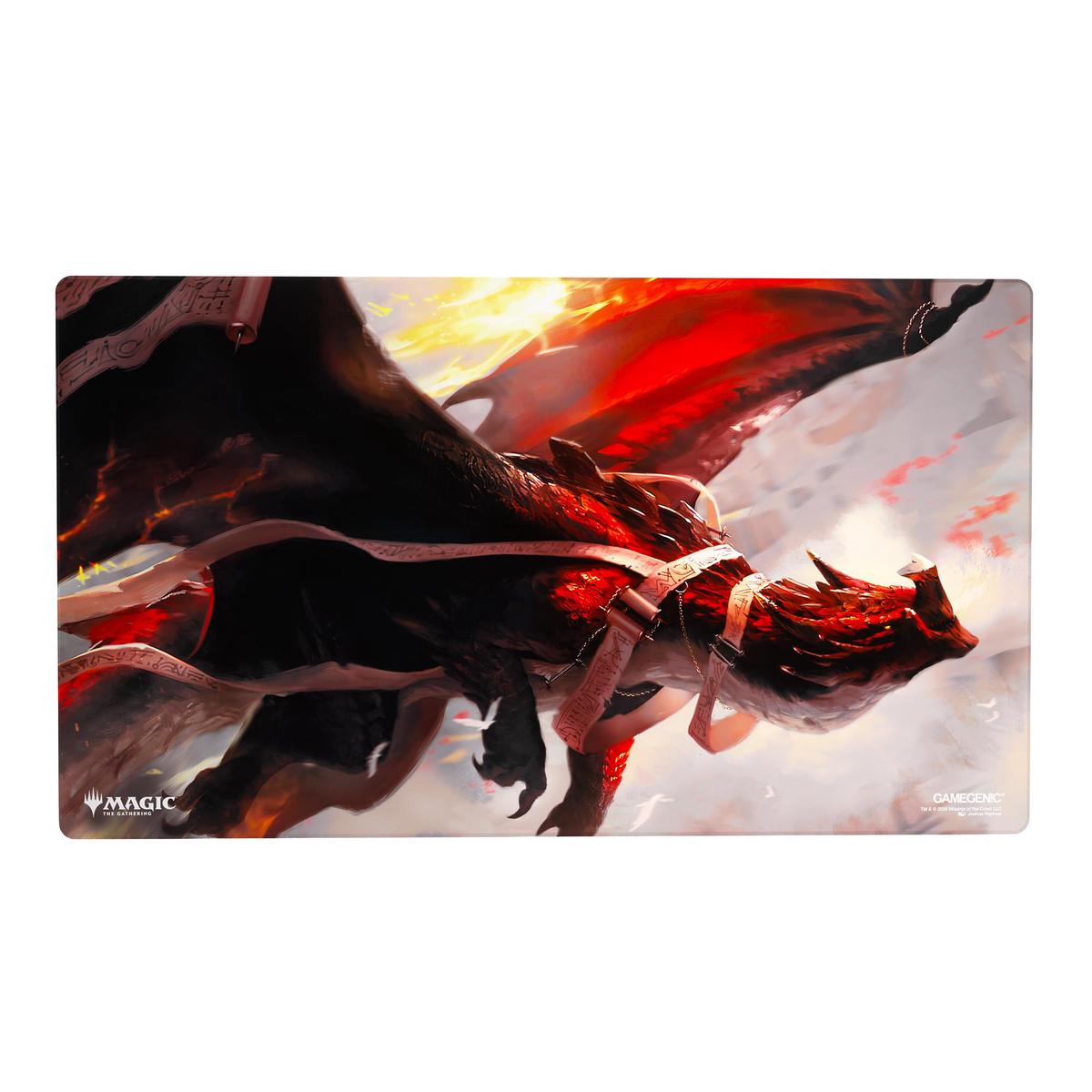 Gamegenic | Magic: The Gathering | Secrets of Strixhaven Shiny Playmat - Lorehold, the Historian