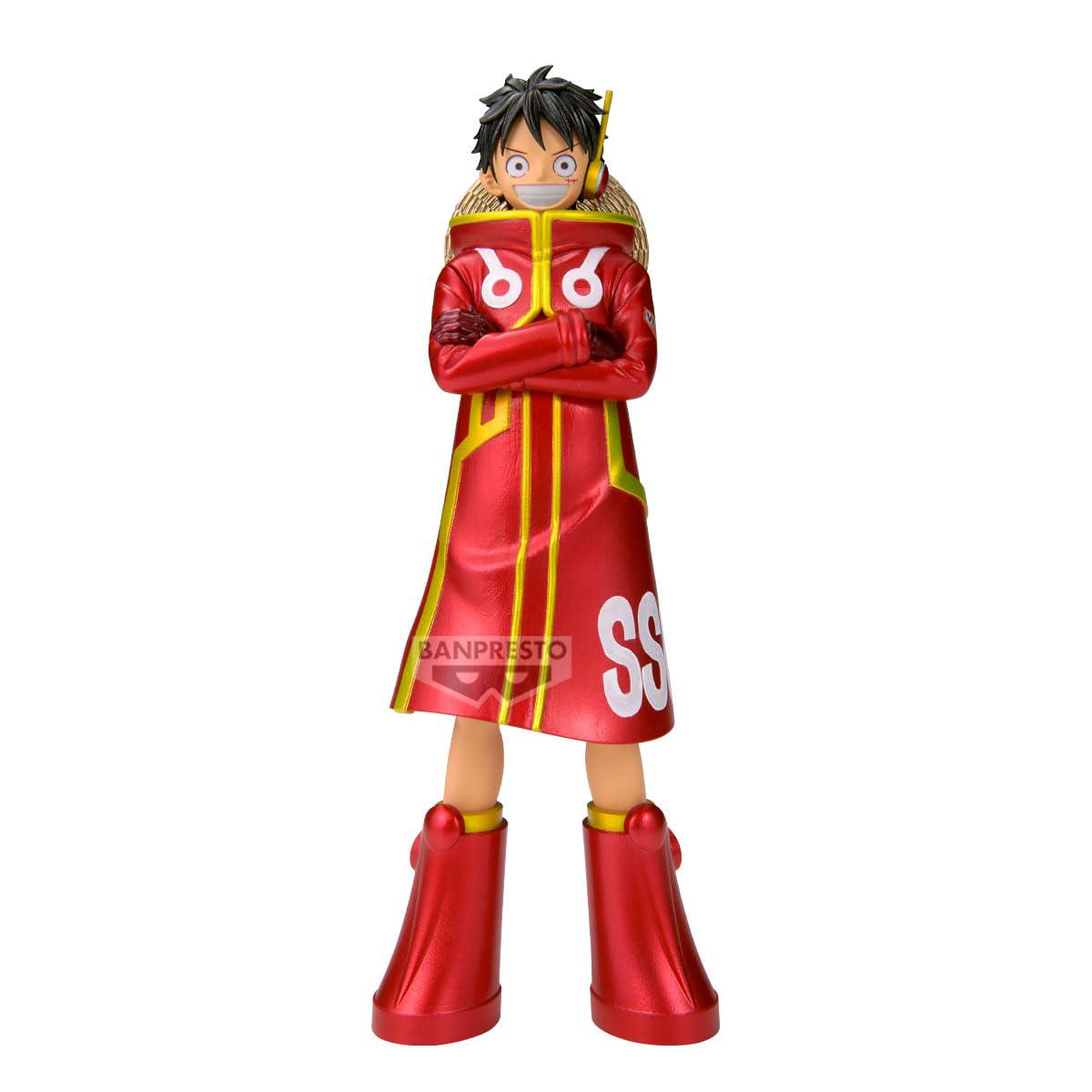 Banpresto Actionfigur Monkey D. Luffy One Piece DXF - The Grandline Series 16 cm - BP30064P Mehrfarbig - Sammelfigur - Ideal fr Anime-Fans