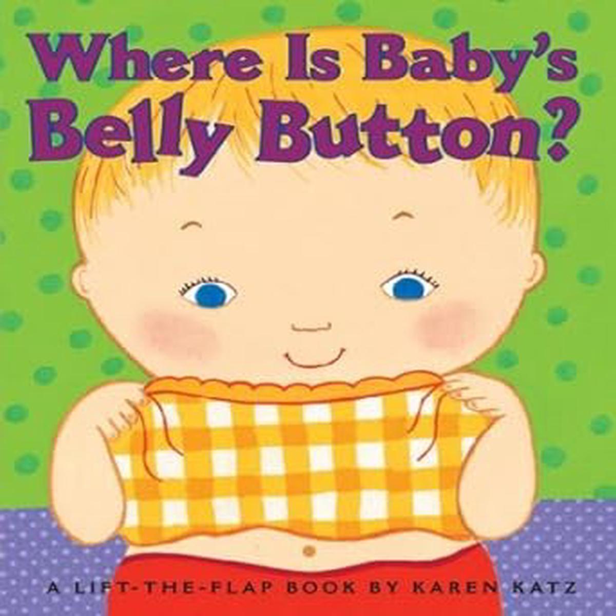 Where Is Baby'S Belly Button? Liftflap