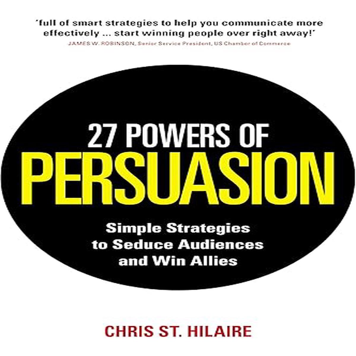 27 Powers Of Persuasion /T