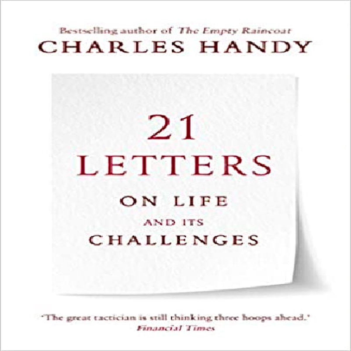 21 Letters on Life and Its Challenges