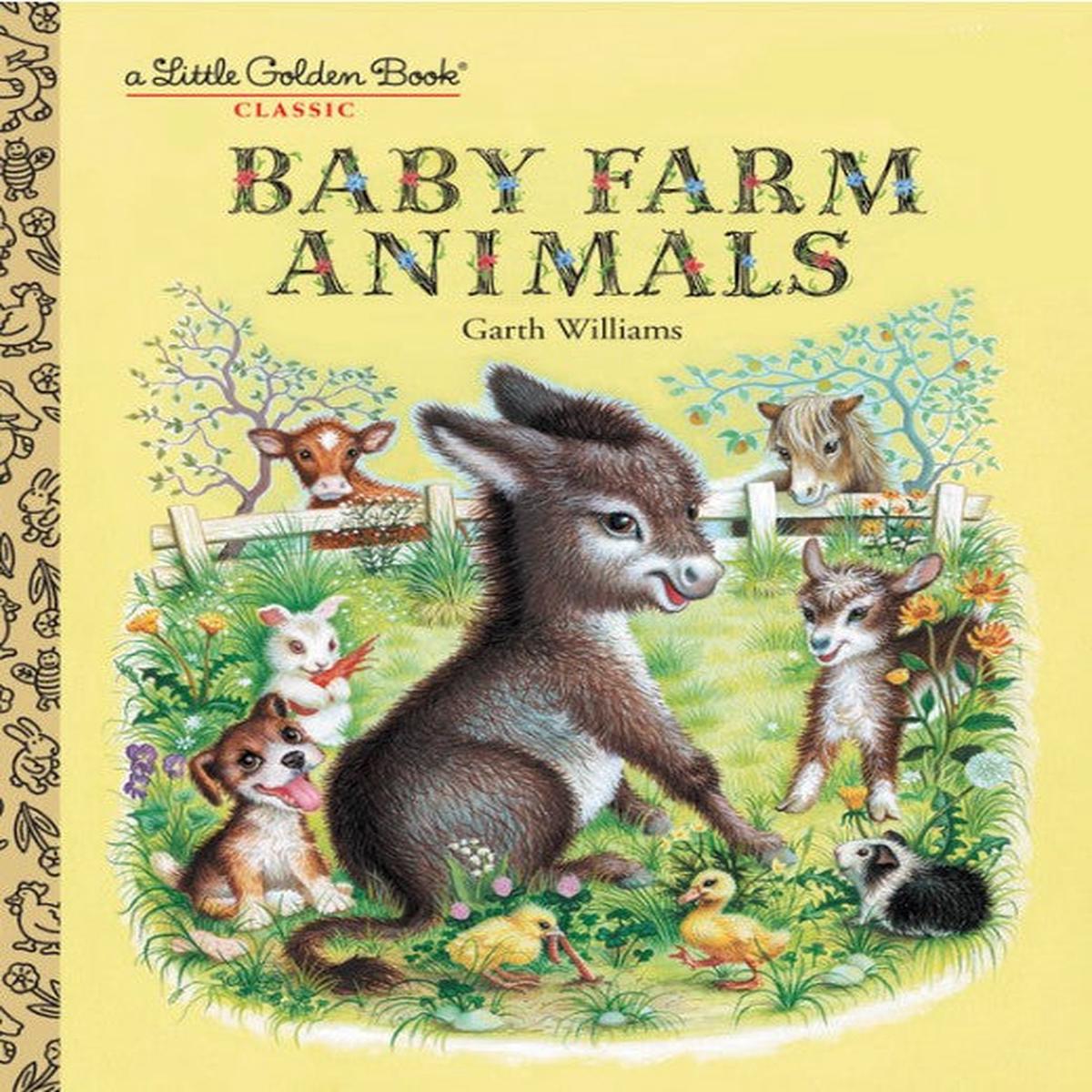 Baby Farm Animals: A Little Golden Book
