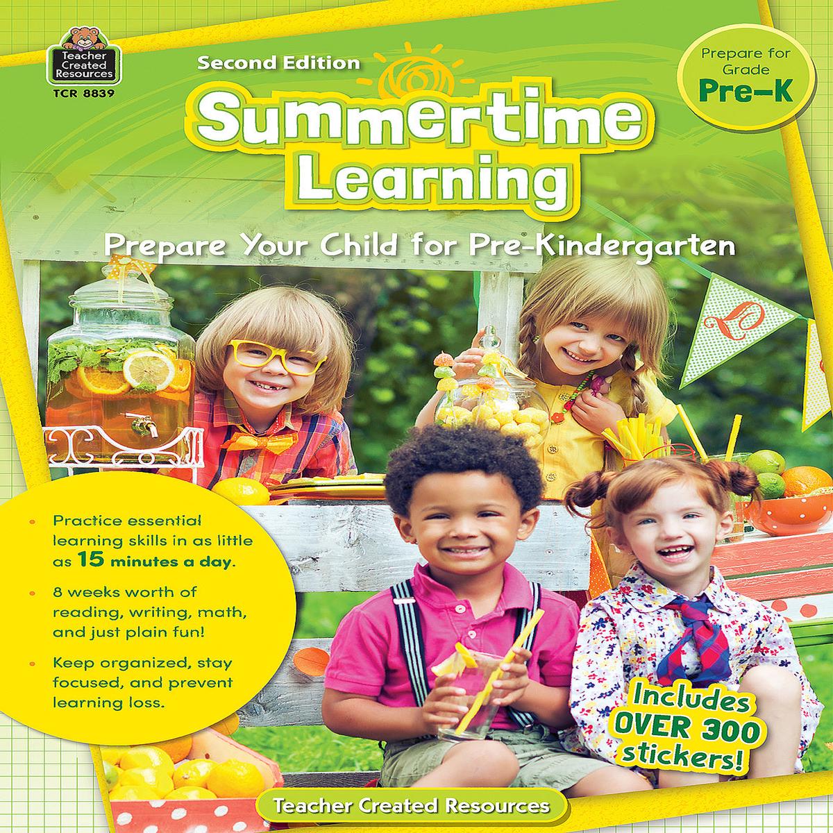 Summertime Learning Prepare for Pre-K Paperback